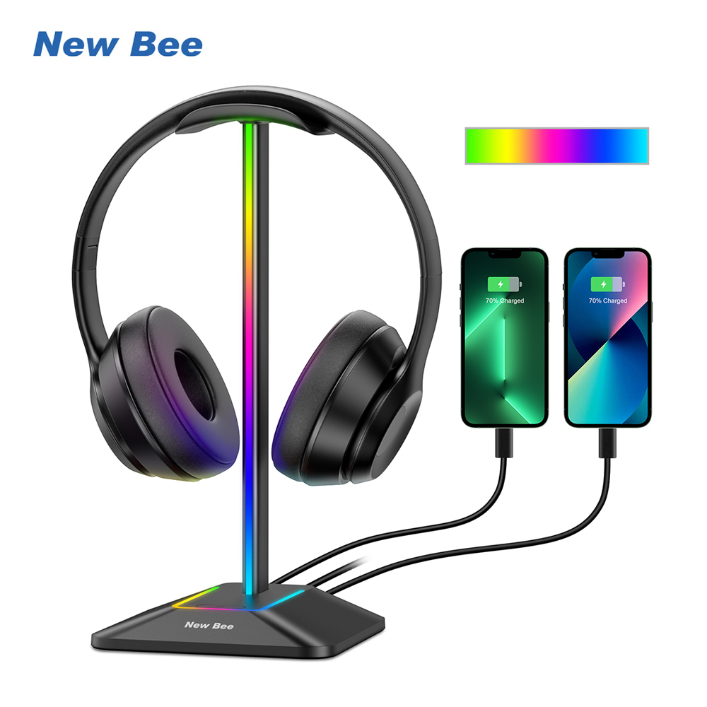 Gaming Accessories Deals - Bee Z8 RGB headphone pemegang berdiri