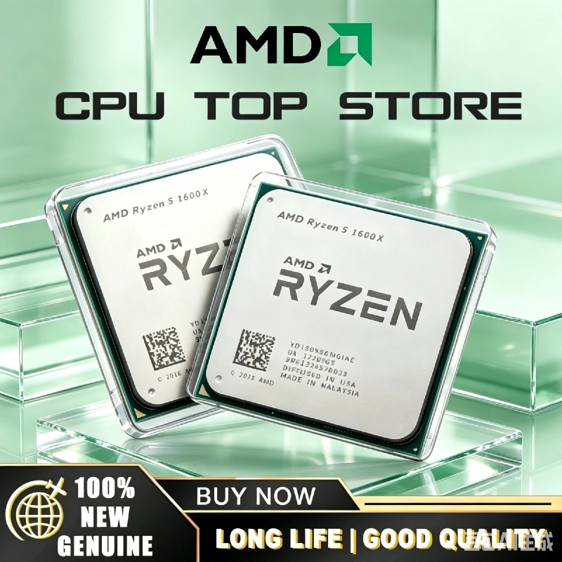 Amd Cpu Ryzen 5 - AMD Ryzen 5 1600X Baru Original