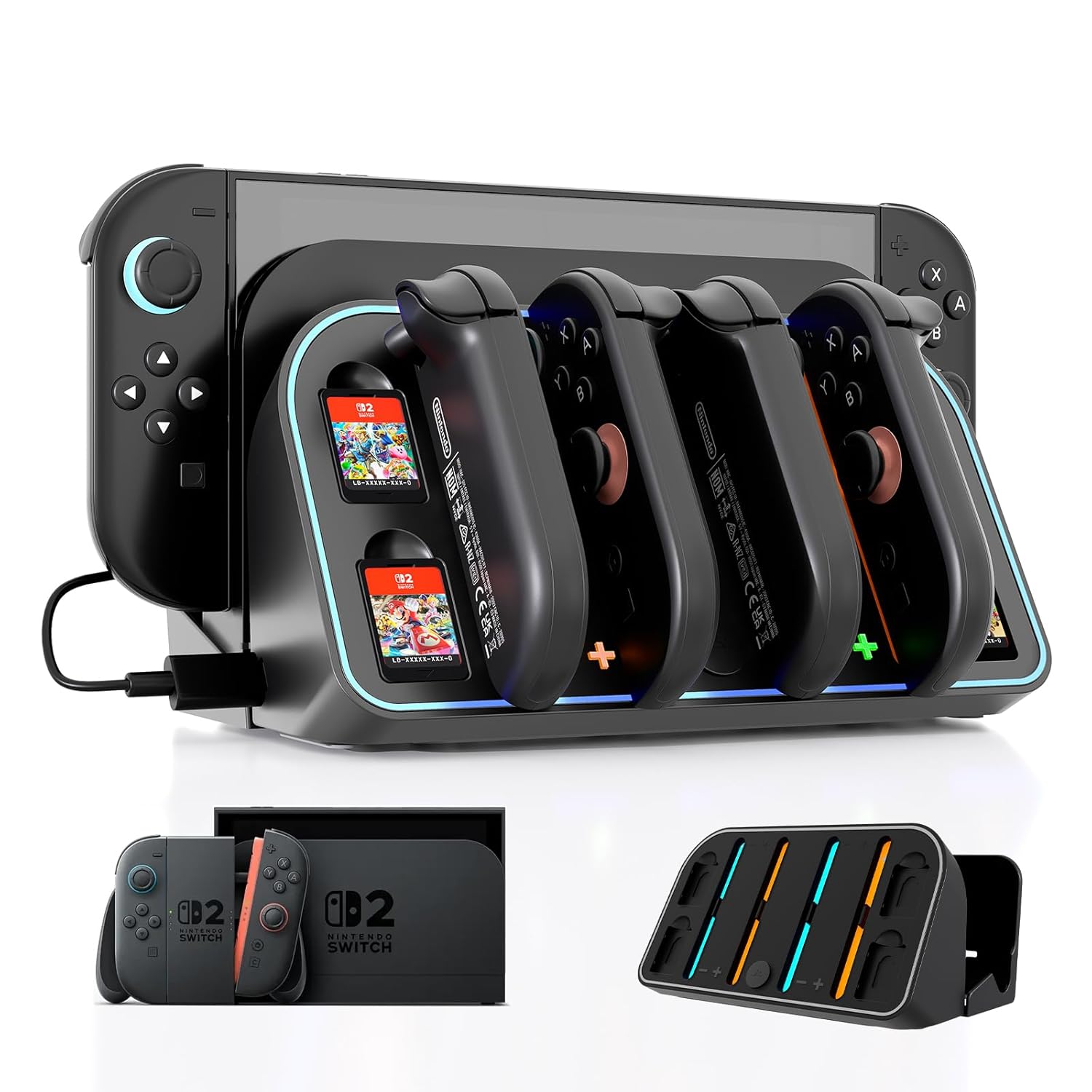 Gaming Accessories Nintendo - Dok Pengisi Daya Pemasangan di Dinding