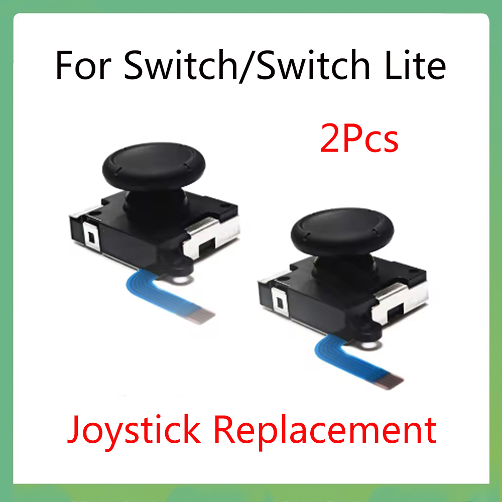 Japanese Gaming Accessories - 2 Buah untuk Switch 3D Joystick