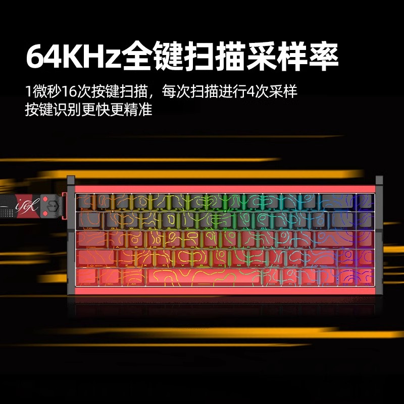 Gaming Accessories Uk - Keyboard Mekanik Custom Baru IROK MG68
