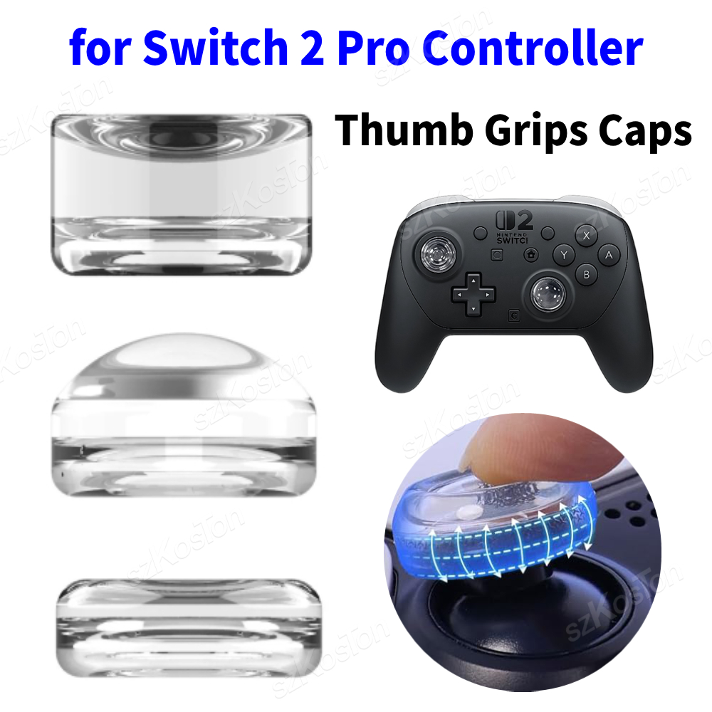 Japanese Gaming Accessories - Tutup Pegangan Jempol Bening untuk Pengontrol