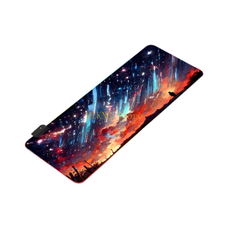 Gaming Accessories Best - Anime Gaming Mouse Pad City Diperpanjang