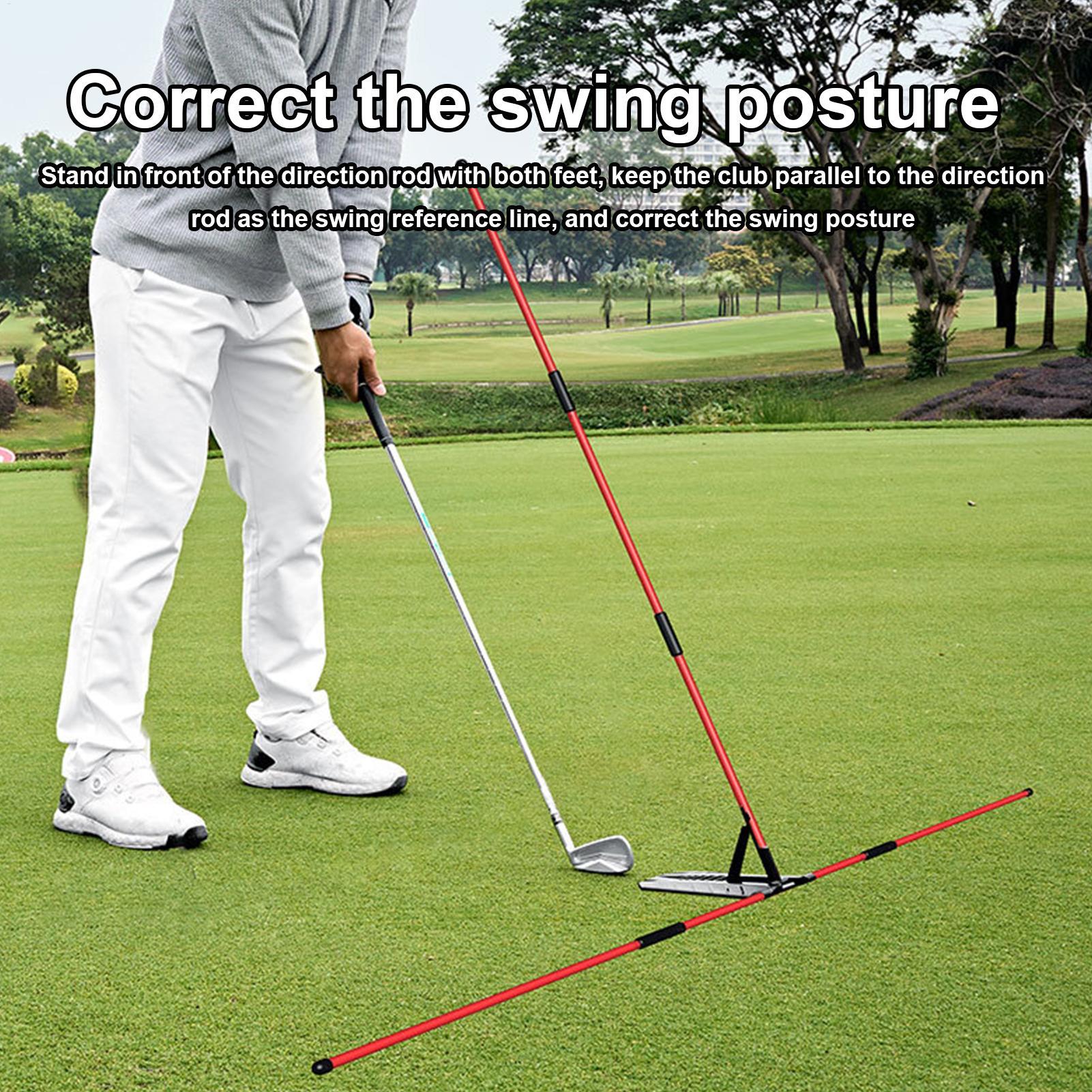 Desk Corner Mat - Alat Bantu Latihan Golf Alignment Sticks,