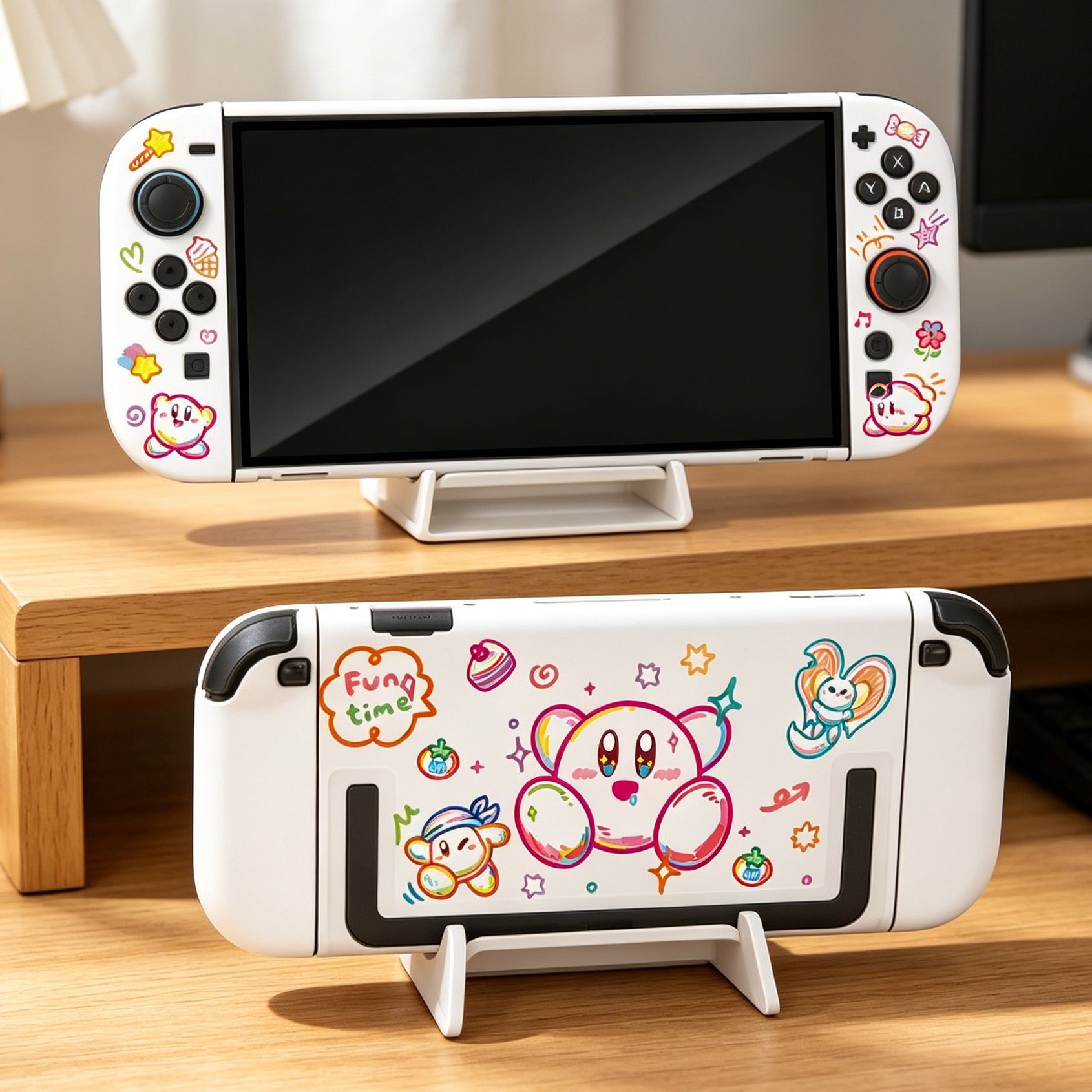 Gaming Accessories Controller - Casing Keras Pelindung Kirby untuk Switch