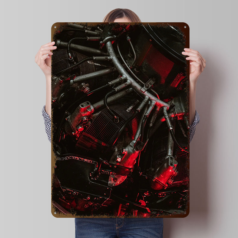 Gaming Accessories Europe - Poster Tinplate Star Motor Seni Dinding