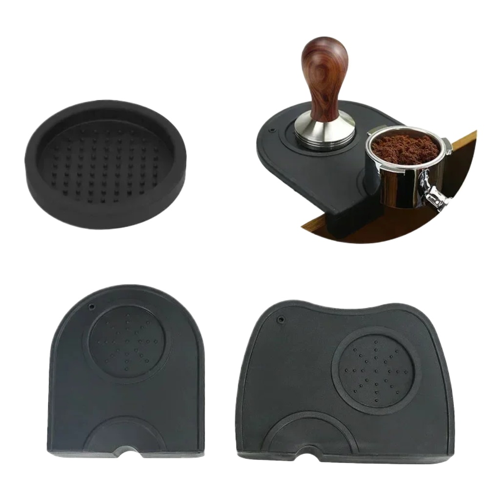 Desk Corner Mat - Alas Tamper Kopi Bantalan Silikon Anti