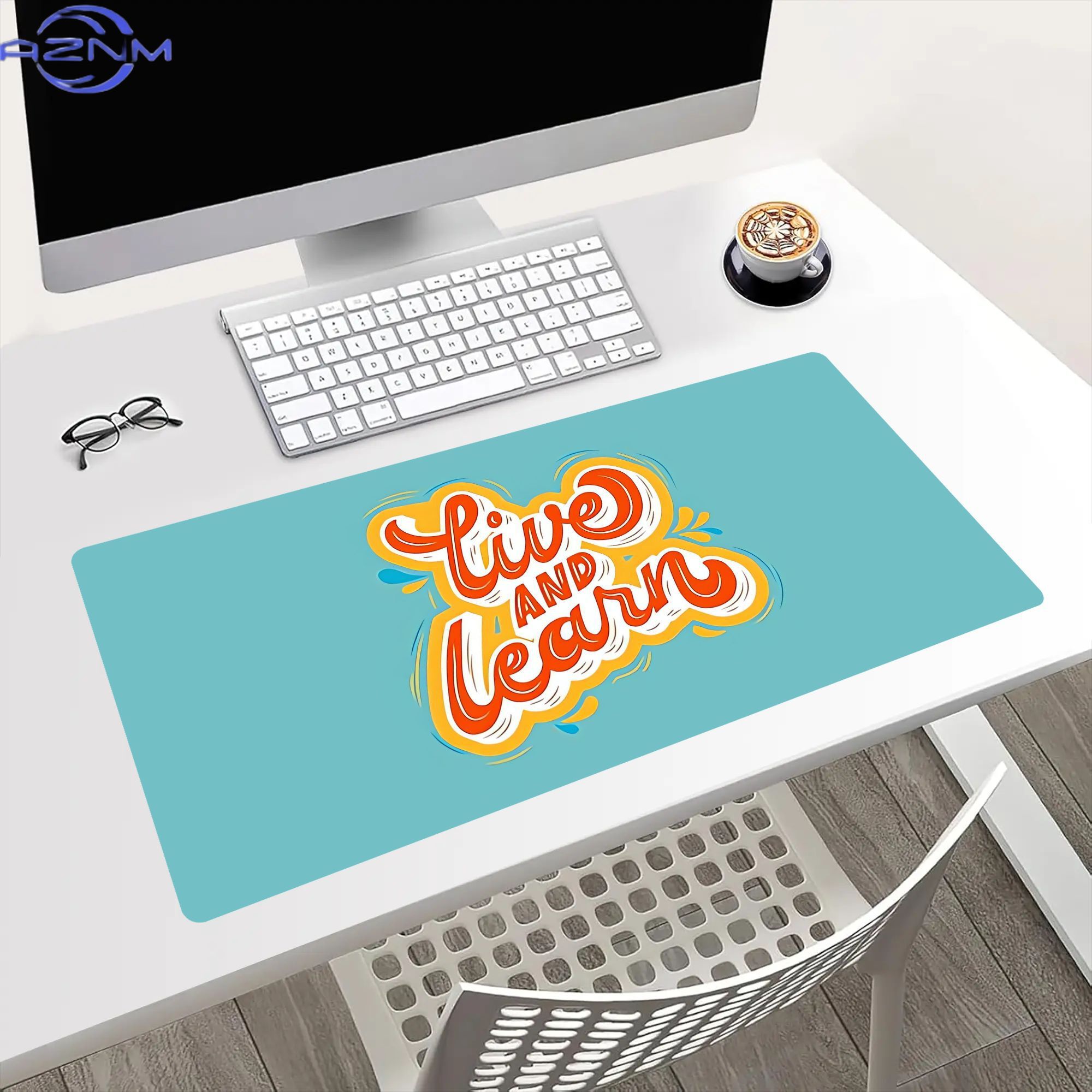 Alas Meja dengan Kutipan Inspi - Desk Corner Mat ulasan dan harga