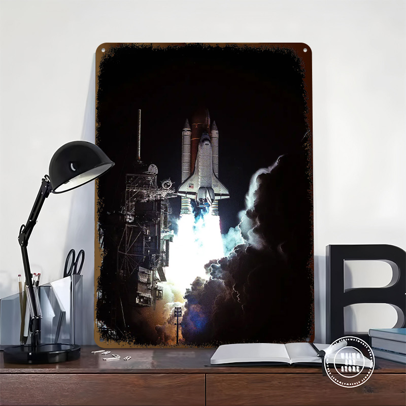 Poster Kaleng NASA Seni Dindin - Gaming Accessories Europe ulasan dan harga