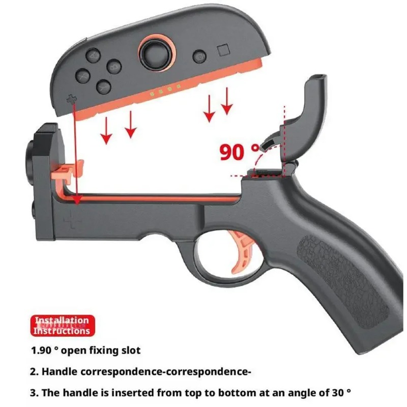 Pegangan Pistol Game Switch2 K - Gaming Accessories Nintendo ulasan dan harga