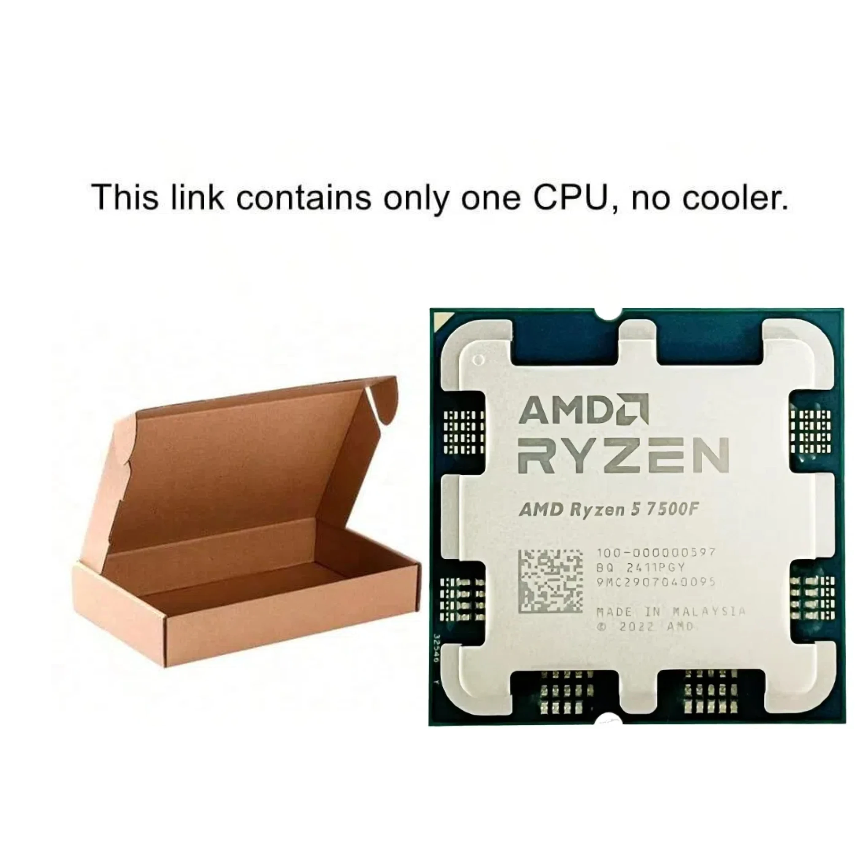 AMD Ryzen 5 7500F 3.7GHz 6 Cor - Amd Cpu Ryzen 5 ulasan dan harga