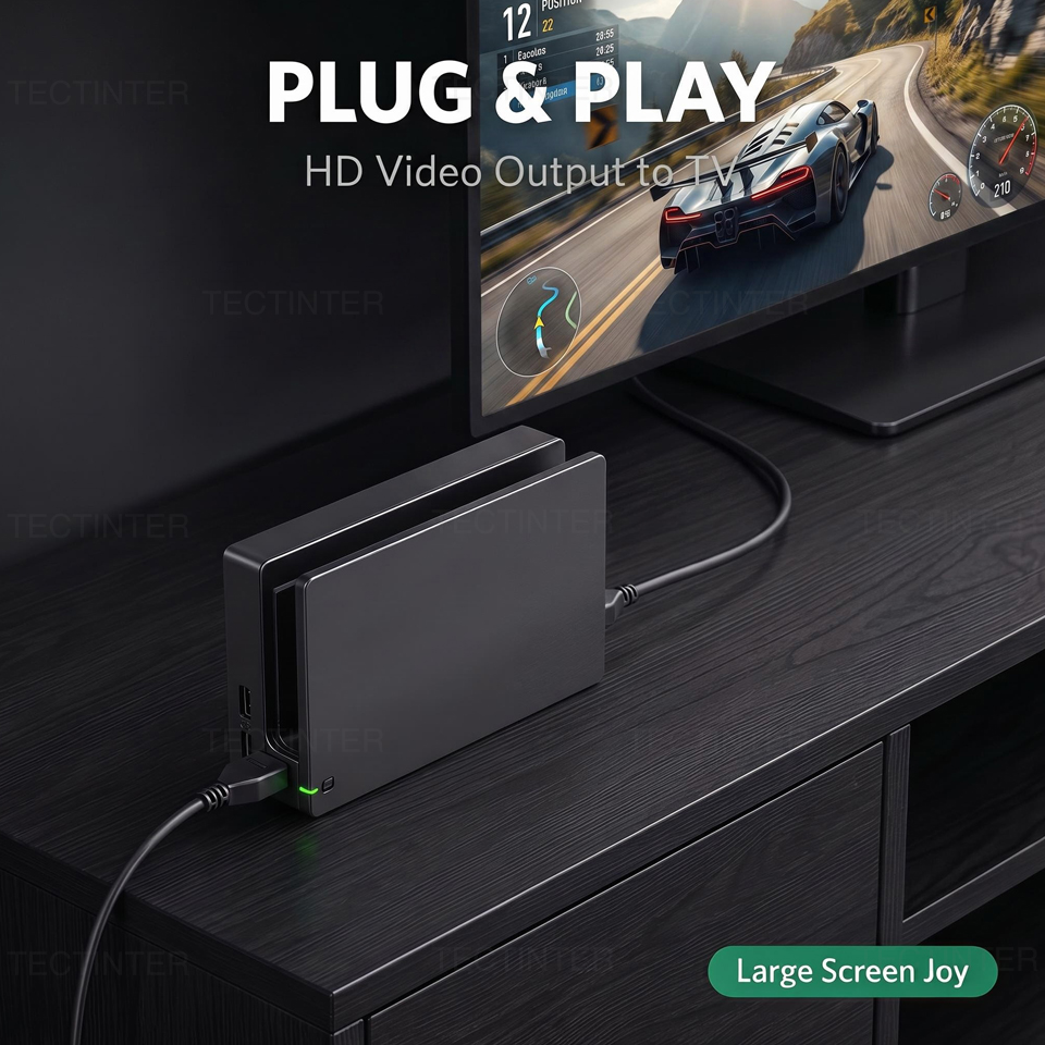 Stasiun Pengisian Daya TV 2 in - Gaming Accessories Nintendo ulasan dan harga