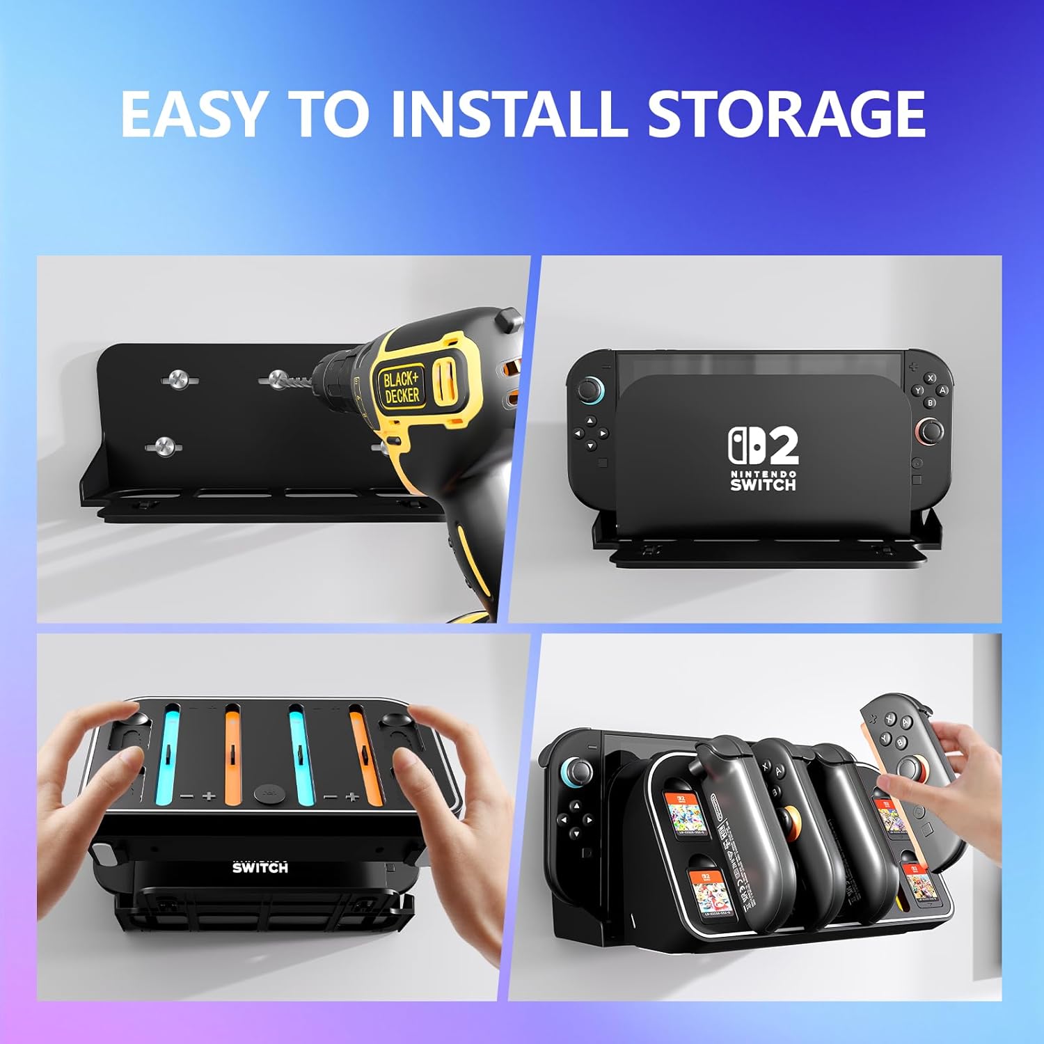 Dok Pengisi Daya Pemasangan di - Gaming Accessories Nintendo ulasan dan harga
