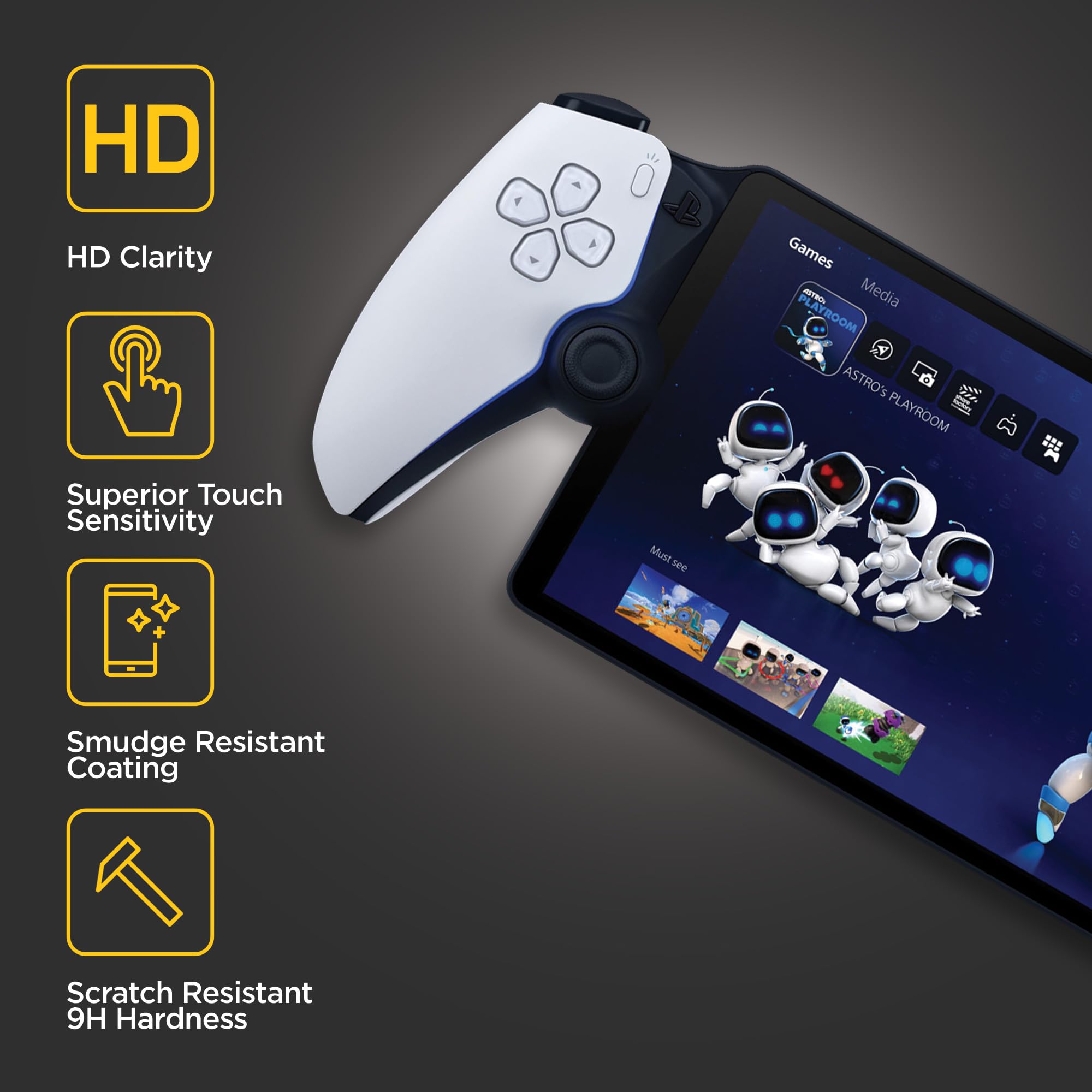 Pelindung layar kaca Tempered  - Gaming Accessories Playstation ulasan dan harga