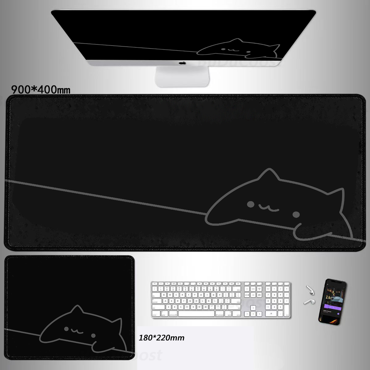 Alas Keyboard Gaming motif HD, - Desk Corner Mat ulasan dan harga