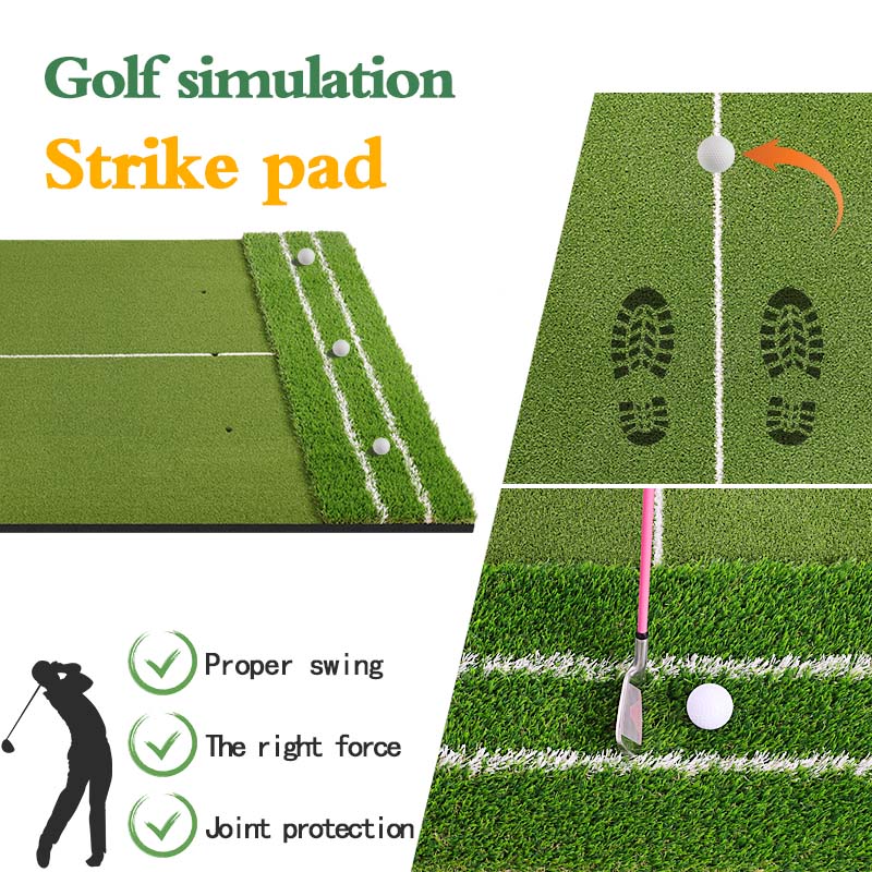 Mat Golf Premium Dual-Turf: Ma - Desk Corner Mat ulasan dan harga