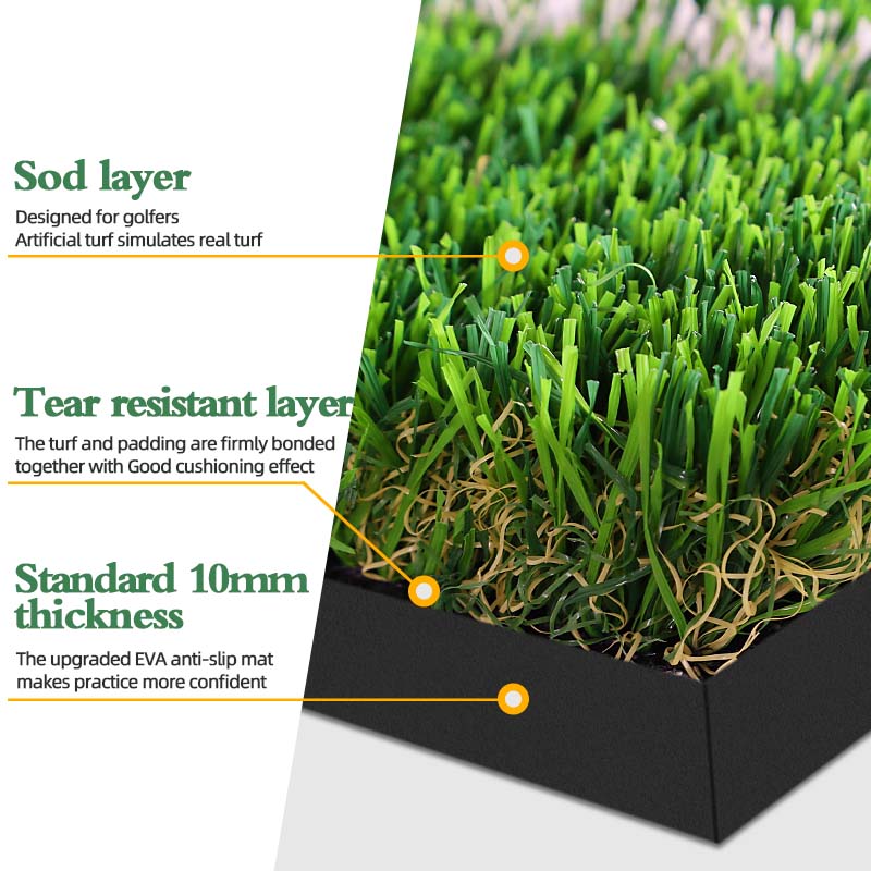 Mat Golf Premium Dual-Turf: Ma - Desk Corner Mat ulasan dan harga
