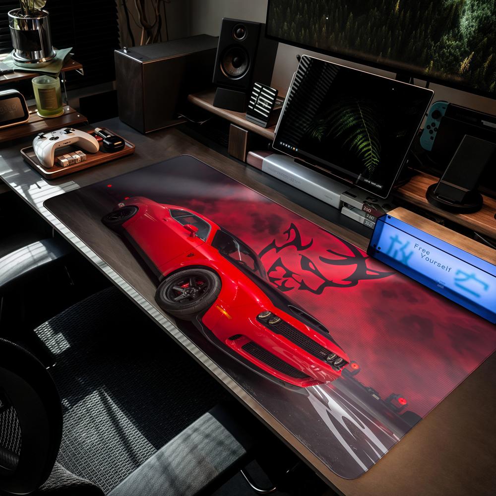 D-DodgeS Car Cool Mouse Pad XX - Gaming Home Accessories ulasan dan harga