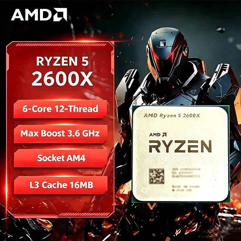 AMD Ryzen 5 R5 2600X CPU 6-Cor - Amd Cpu Ryzen 5 ulasan dan harga