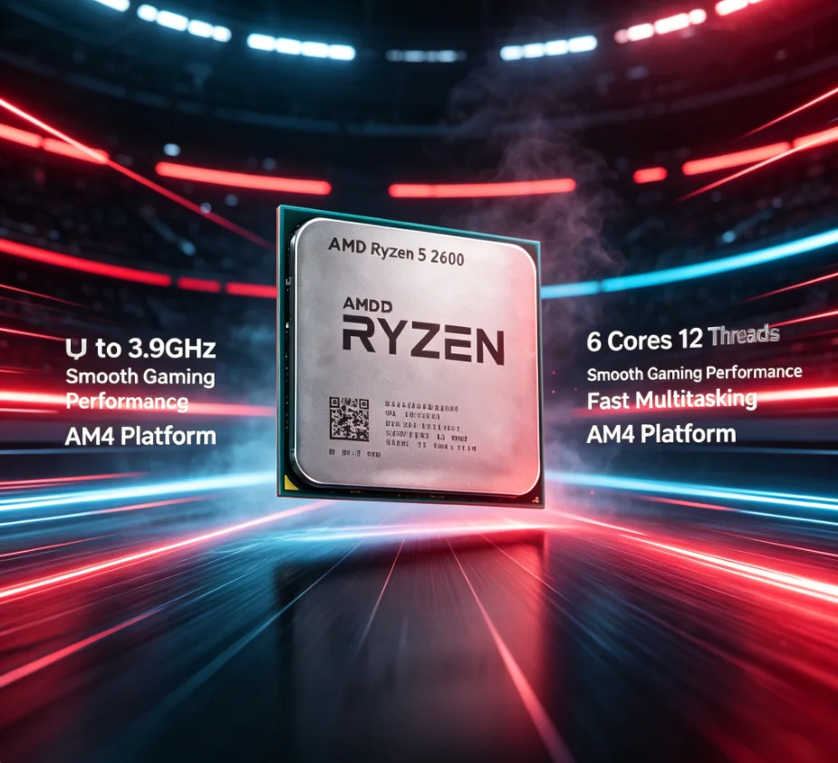 AMD Ryzen5 2600 R5 2600 CPU Ga - Amd Cpu Ryzen 5 ulasan dan harga