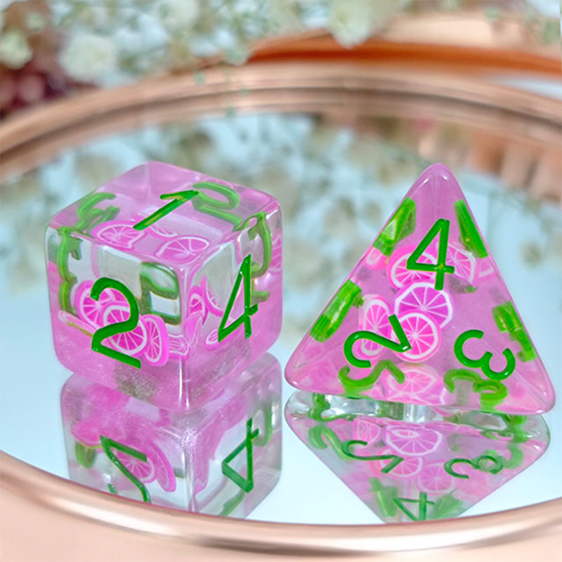 7 buah/set dadu papan permaina - Gaming Accessories Toys ulasan dan harga