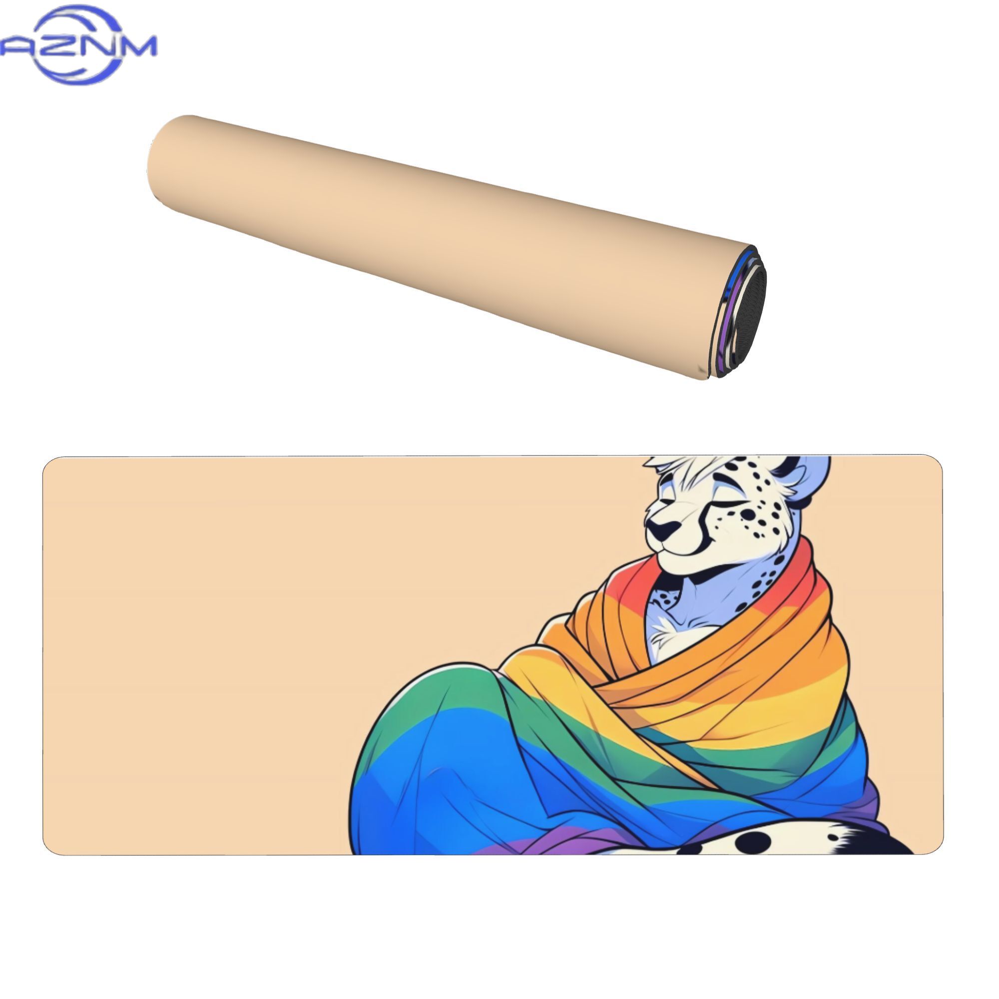 Alas Meja Comfy Womfy Furry Pr - Desk Corner Mat ulasan dan harga
