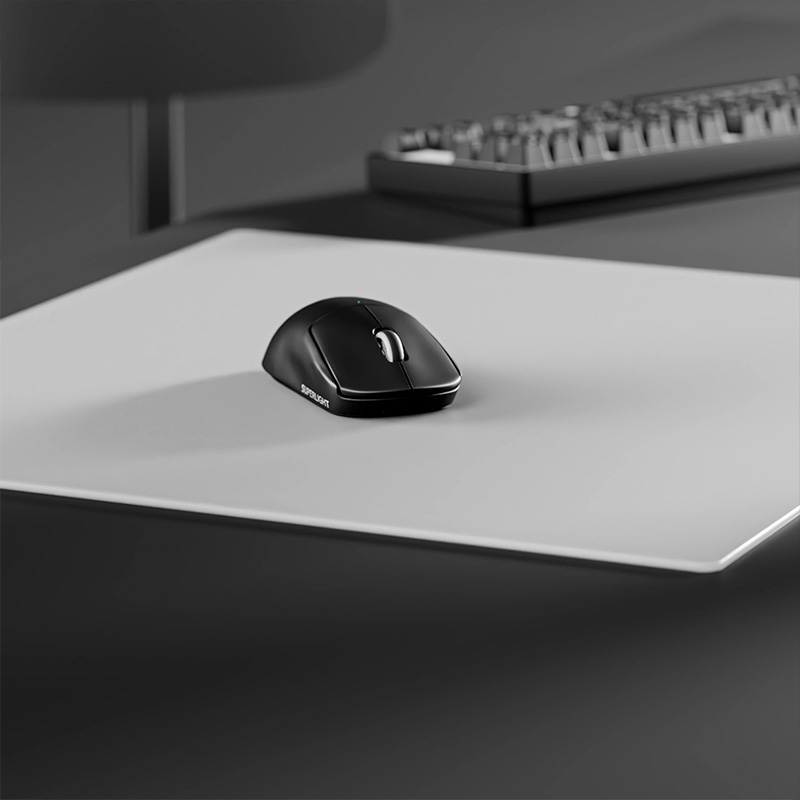 Alas Mouse Gaming Kaca SP004 S - Gaming Home Accessories ulasan dan harga