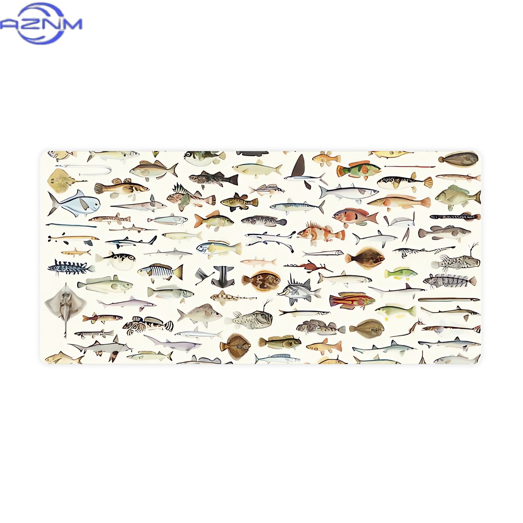 Alas Meja Berbentuk Ikan untuk - Desk Corner Mat ulasan dan harga
