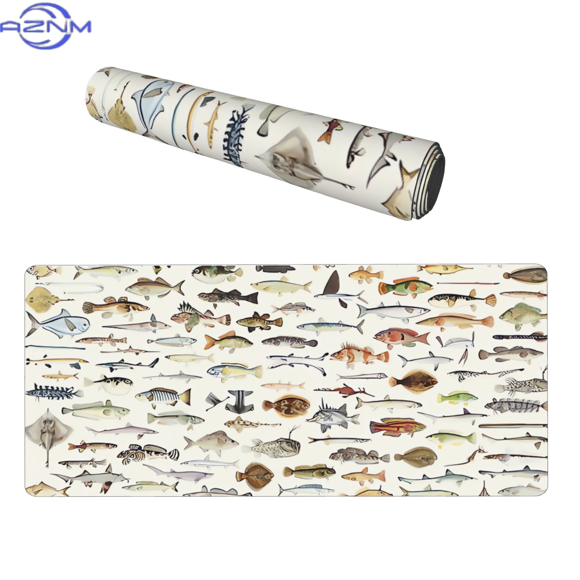 Alas Meja Berbentuk Ikan untuk - Desk Corner Mat ulasan dan harga