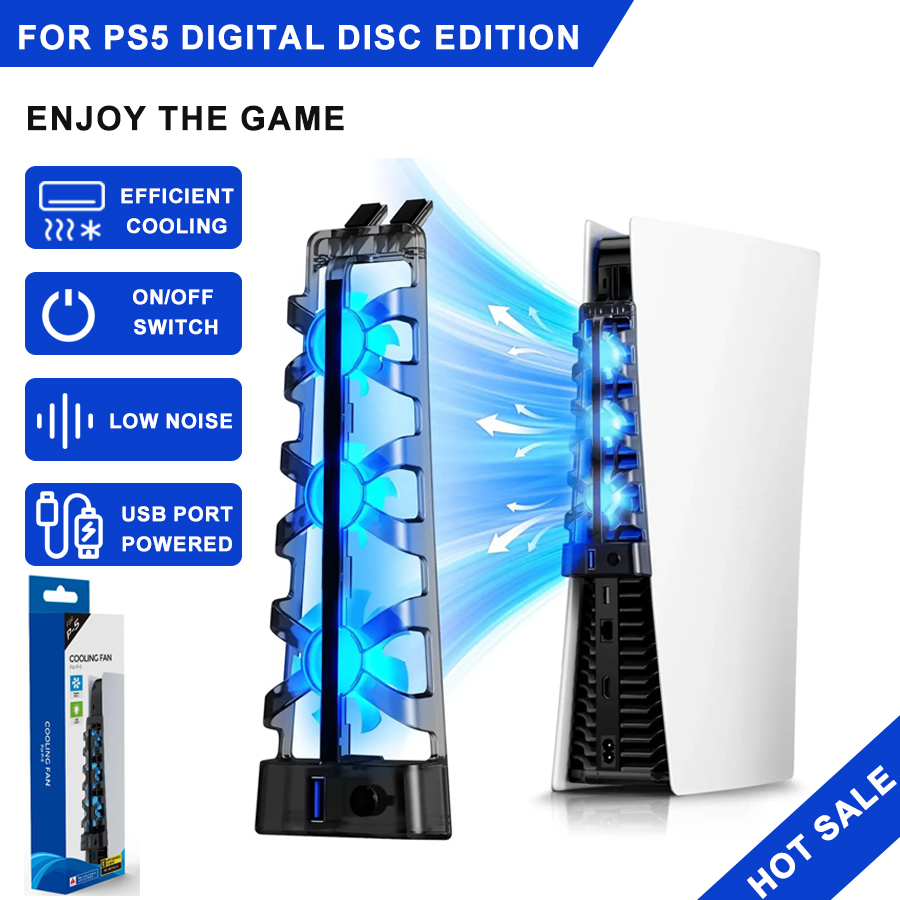 Untuk PS5, Kipas Pendingin unt - Gaming Accessories Playstation ulasan dan harga