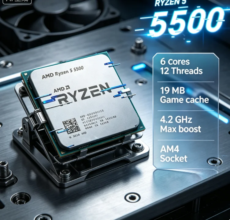AMD Ryzen 5 5500 Studio Multi  - Amd Cpu Ryzen 5 ulasan dan harga