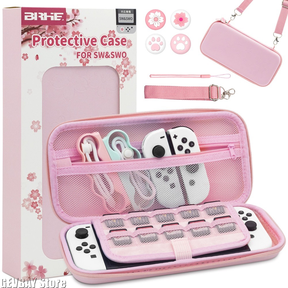 Tas Jinjing Portabel PU Sakura - Japanese Gaming Accessories ulasan dan harga